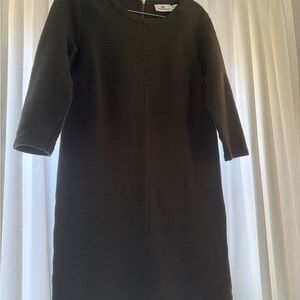 EUC Woman’s vineyard vine hunter green Ribbed Dress- size xxs